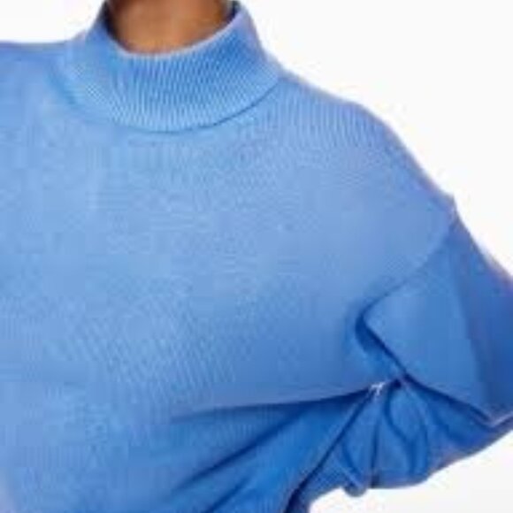 Aritzia - Sunday Best - Harper Sweater Blue - Picture 2 of 10